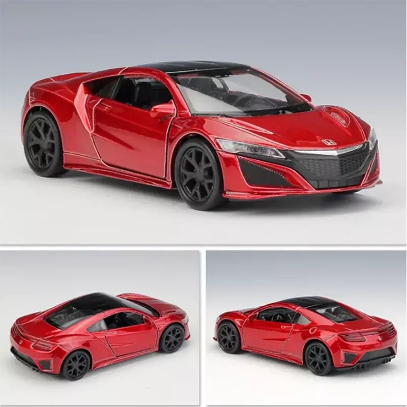 WELLY 1:36 2017 Honda NSX Simulation Alloy Vehicle Car Model Pull-back Toy Collection Gift Toy