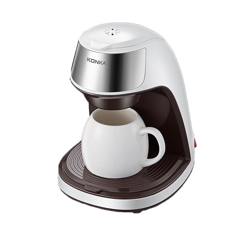 Кофе-машина американская домашняя портативная офисная полуавтоматическая Пивоваренная машина для цветочного чая