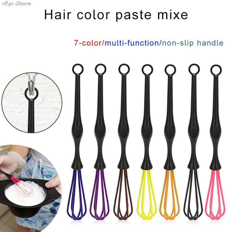 1PC Professional Plastic Hairdressing Cream Hair Color Mixer Stirrer Hair Dyeing Brush Salon Styling Tools Barber Accessories