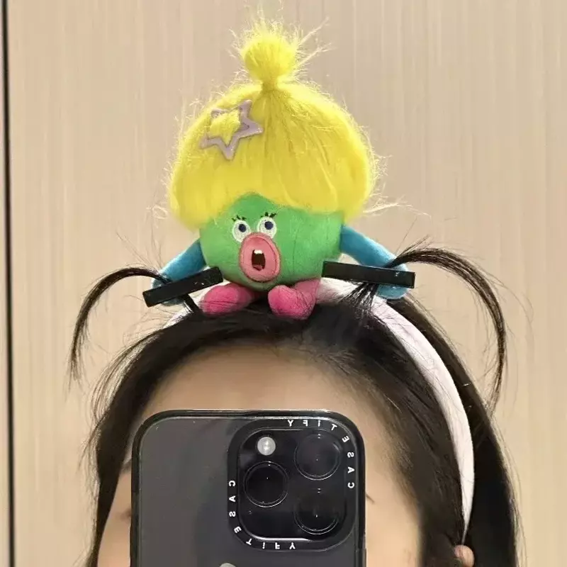Muweordy Ratatouille Hairband Cartoon peluche bambola fascia creativa carino fasce per capelli a tesa larga forcina copricapo caldo regalo della ragazza