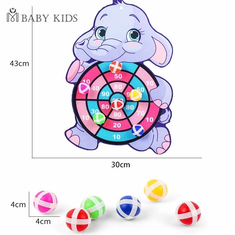 Montessori tarcza do darta docelowa gra sportowa zabawki dla dzieci od 4 do 6 lat zabawki do zabawy na zewnątrz dziecko kryty dziewczyny przyklejony piłka chłopców prezent