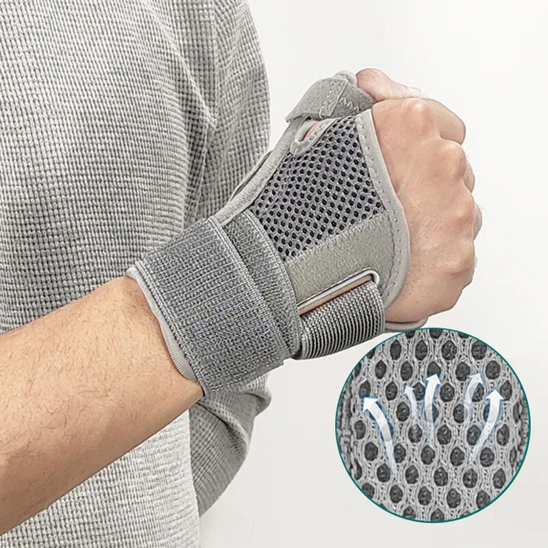 1Pcs Reversible Thumb&Wrist Stabilizer Splint for BlackBerry Thumb,Trigger Finger, Pain Relief, Arthritis,Tendonitis, Sprained