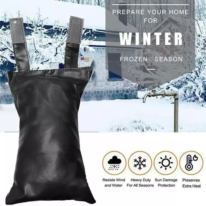 Outdoor Winter Four Seasons Faucet Freeze-free Anti-freeze Water Faucet Pipe Cover Insulation Winter Cover Protective Cover V7l9