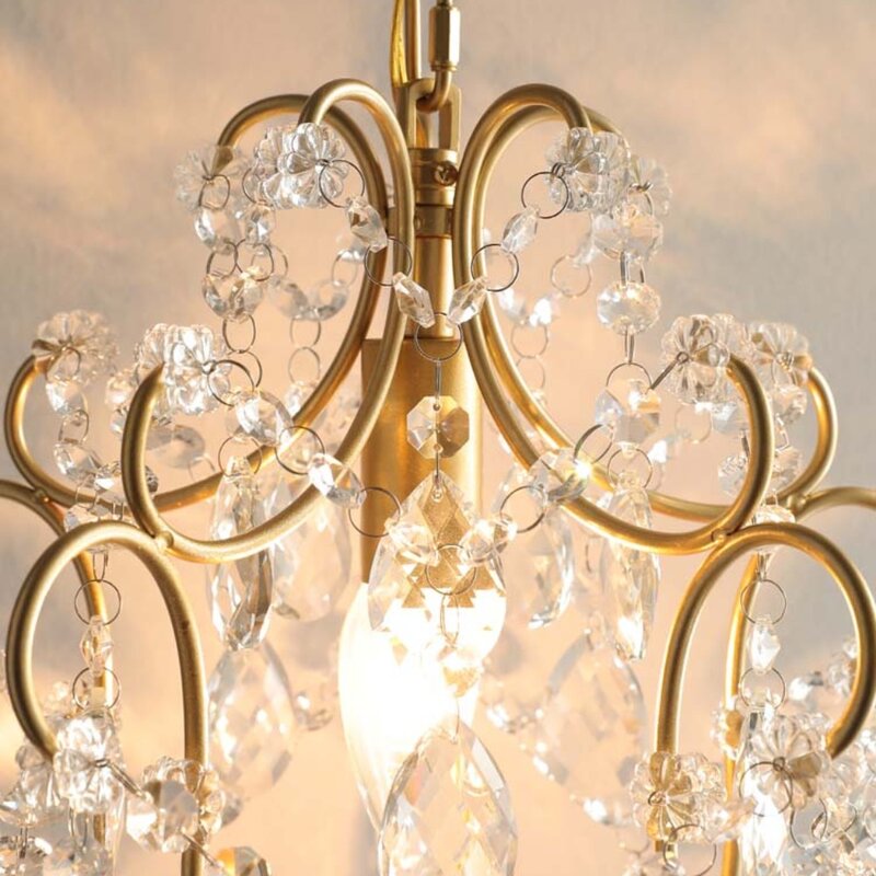 Plafondlamp Hanglamp Crystal Light Dinning Room Lamp Keuken Decor Lamp Huishoudapparaat Licht Klassiek Goud