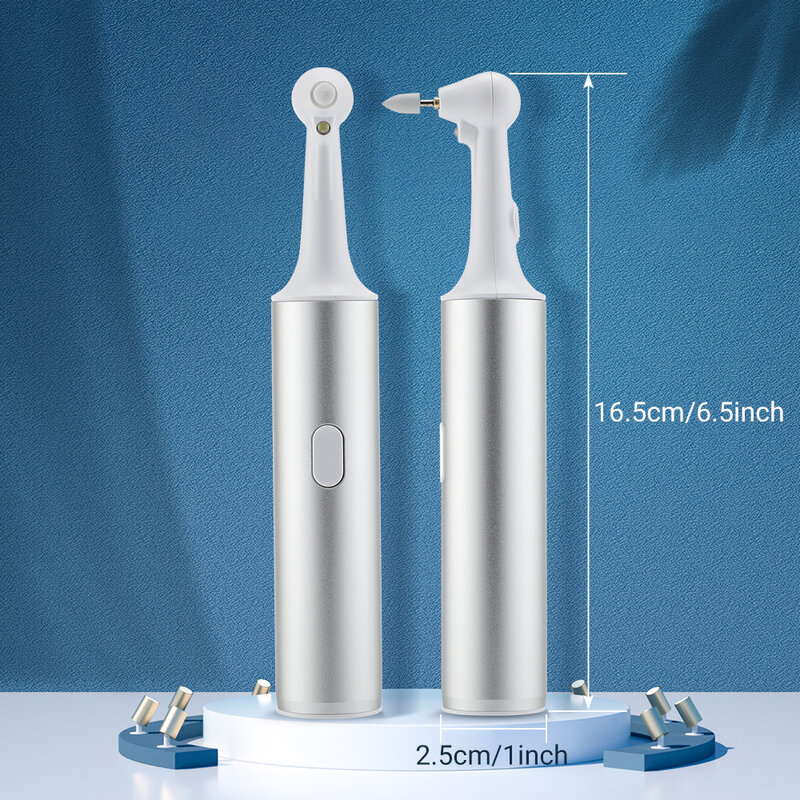 Pulidor Dental eléctrico 5 en 1, cepillo de dientes eléctrico para blanquear los dientes, eliminador de manchas de placa y sarro, cuidado bucal
