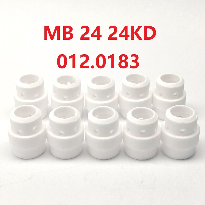 Difusor de Gas MB24 24KD MB 24 KD, anillo Swril de cerámica, pistola MIG, soplete, pieza de soldadura, 012,0183