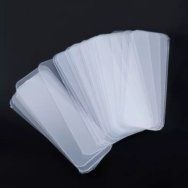 Cinta adhesiva transparente de doble cara, cinta Nano reutilizable de montaje transparente, impermeable, extraíble, para baño y cocina, de 200 a 10 piezas