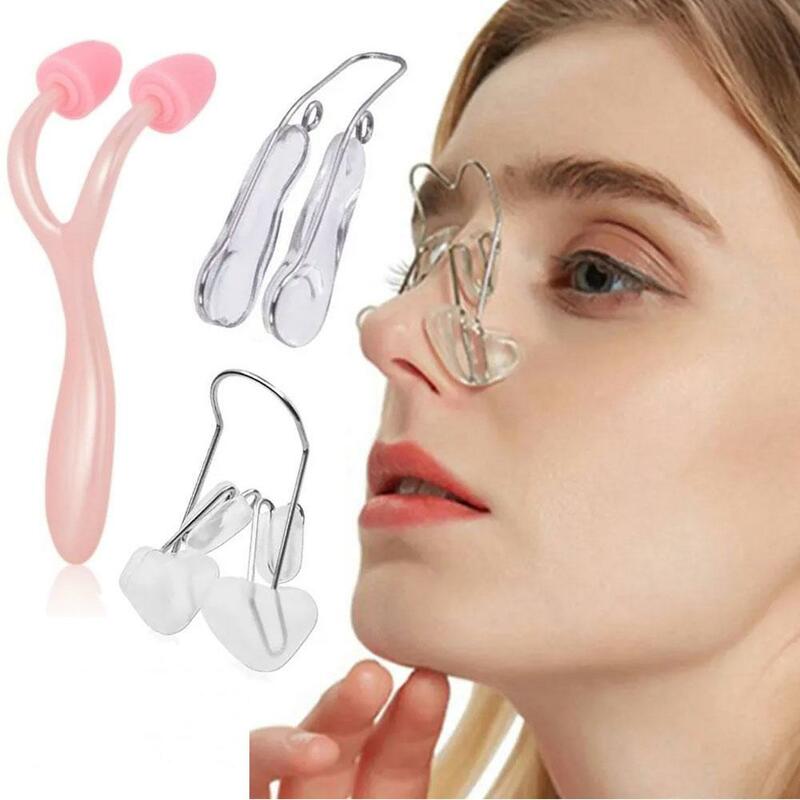 Nose Shaping Roller Nose Shaper Lifter Clip, Smooth Edge Tightening Nose Clip, Portable Nose Shaper Massager Skin Scraping Tool