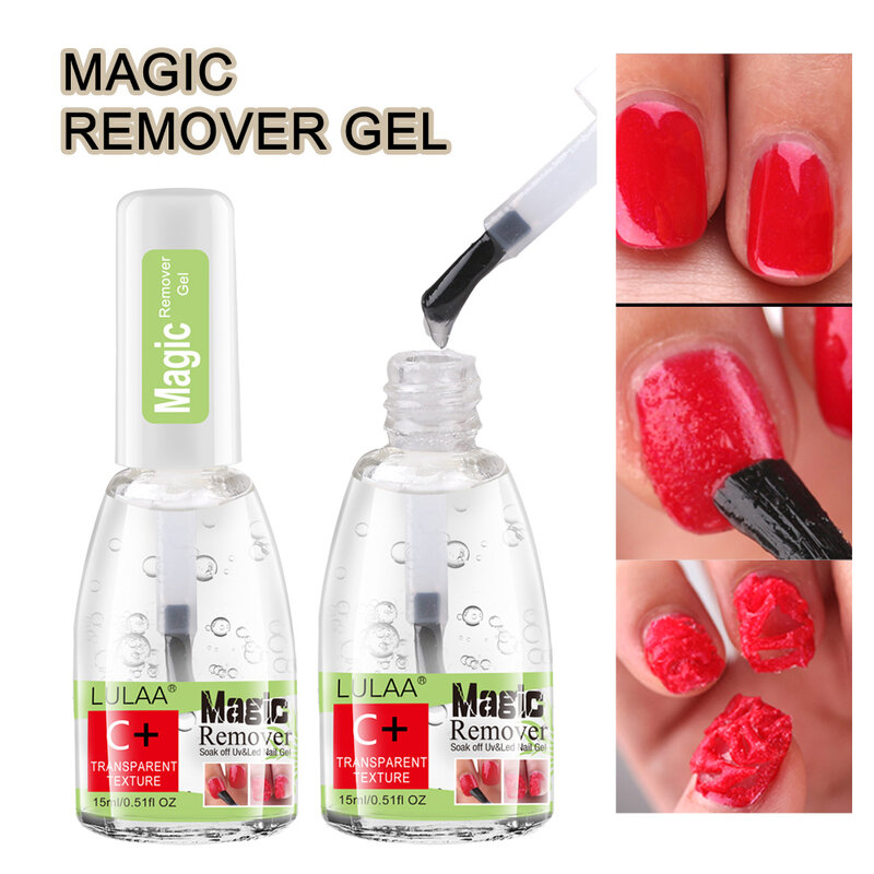 1 ~ 4 pezzi smalto per unghie Burst Gel Nail Polish Remover Soak Off Nail Cleaner manicure veloci Semi permanente Remover vernice Nail Art