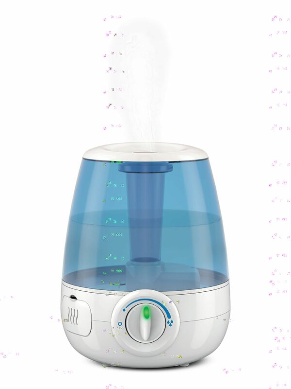 Filter-Free Cool Mist Humidifier, V4600, White