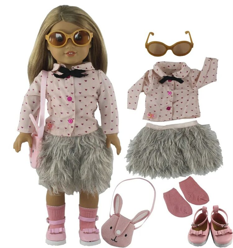 Conjunto de ropa para muñeca americana, accesorios para muñeca de 18 pulgadas, muchos estilos a elegir, X143, nuevo, 2022
