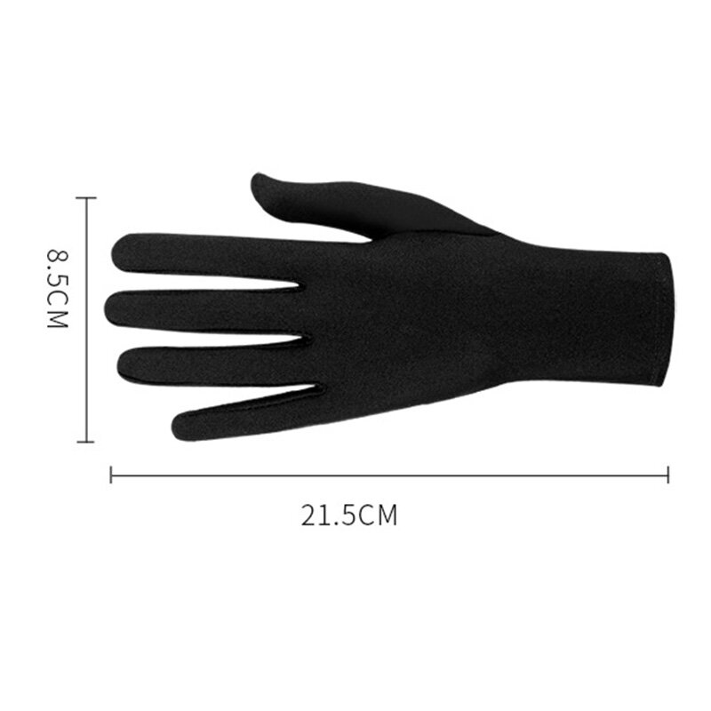 Stretch Performance Gloves Bright Multicolor Ceremonial Gloves Woman Summer Sunscreen Driving Gloves Female Touchscreen  перчатк