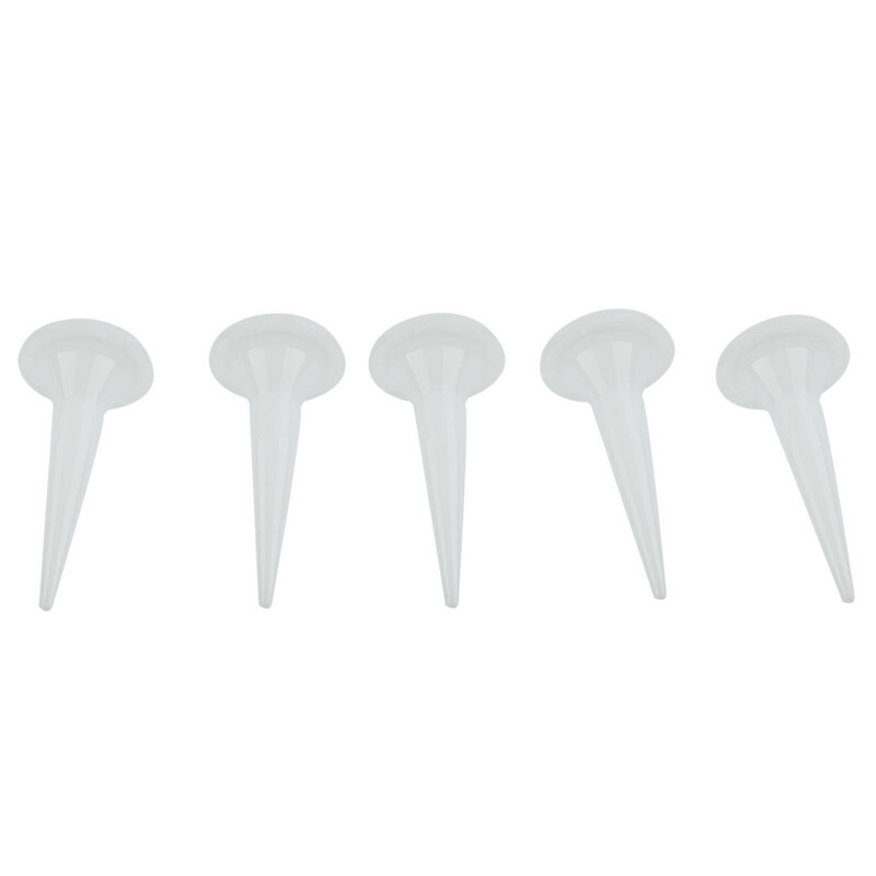 Caulk Nozzle lem struktural lem Nozzle 5pcs ujung Caulking mulut plastik Universal untuk lem kualitas tinggi
