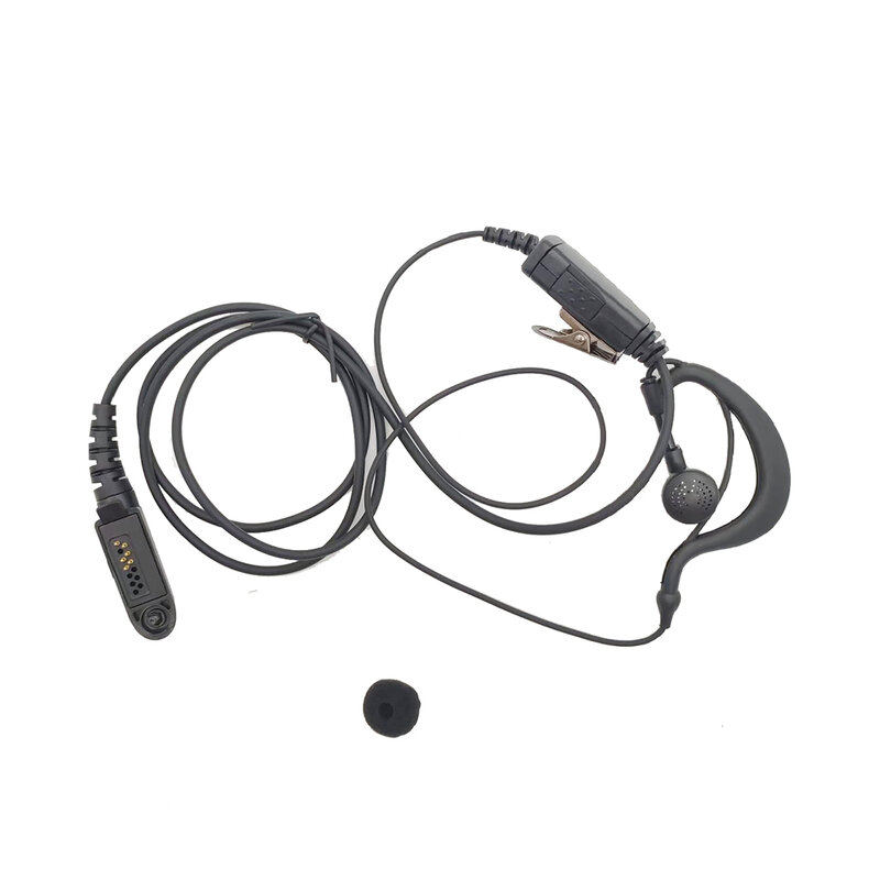 Auriculares tipo G con gancho para la oreja, cascos PTT para walkie-talkie Android 4G, teléfono móvil UNIWA F50, anysec4g-p3/GP328Plus