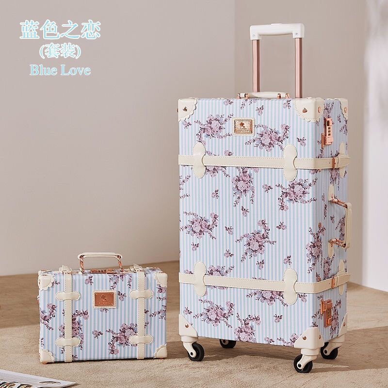 20 inch Cabin Rolling Luggage combination lock middle size luggage Travel Suitcase Set Universal student Trolley Luggage Set