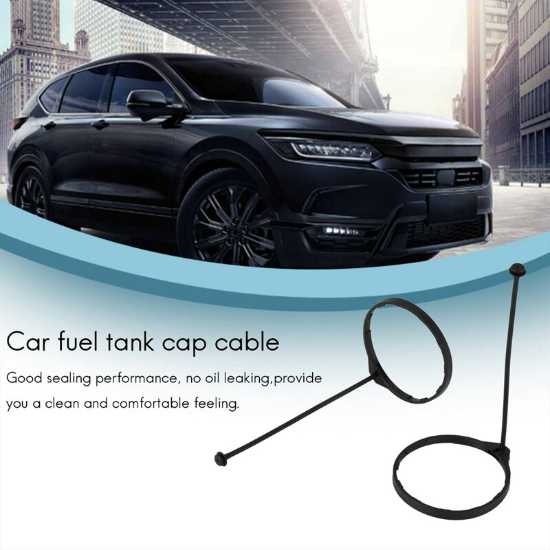 2Pcs Car Oil Fuel Cap Tank Cover Line Ring benzina per Honda Civic CRV Accord Jazz City Odyssey per Acura