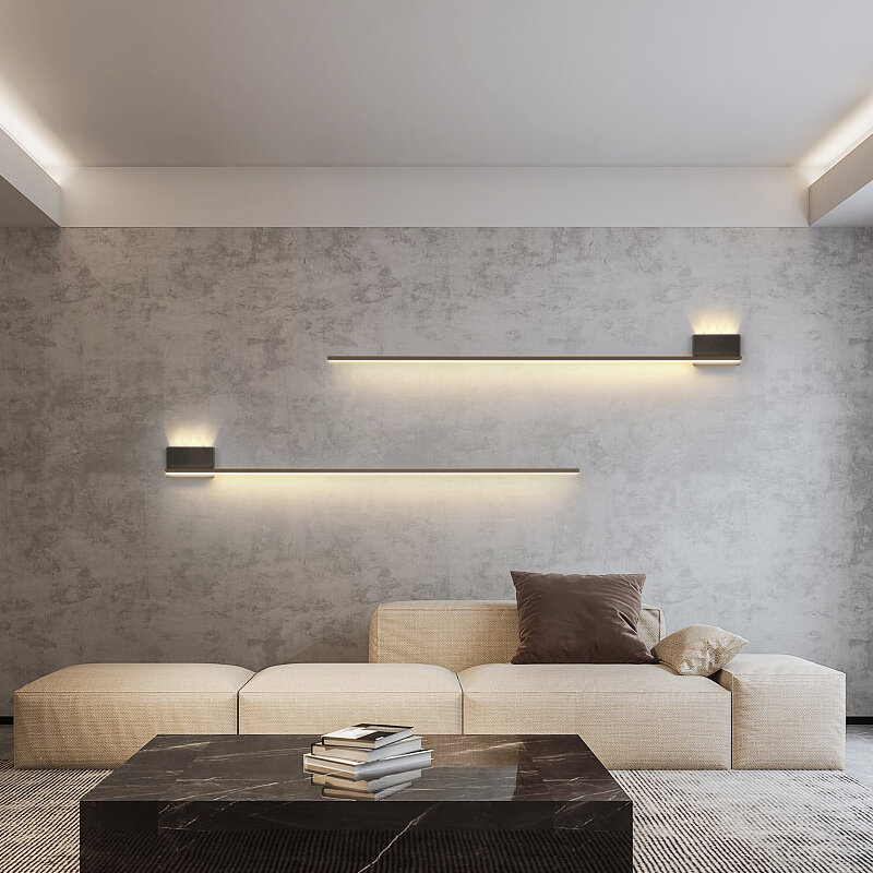 Nordic Wall Lamp Modern Minimalist Living Room Sofa Background Wall Light Home Decorative Lamp Luxury Bedroom Bedside Light