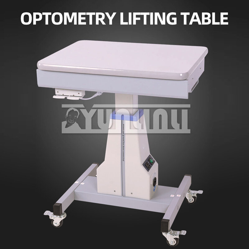 Mesa de elevación para optometría, equipo de ordenador, mesa de elevación eléctrica con un cajón de disco óptico