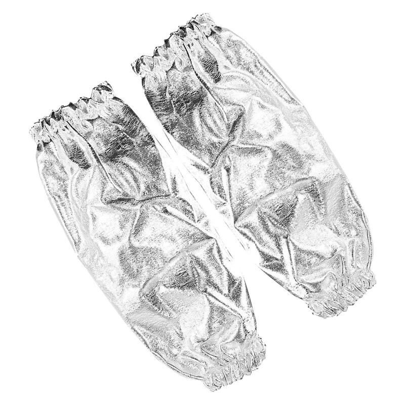 Żaroodporna rękawy naramienne folia aluminiowa ognioodporna rękawy naramienne żaroodporna odporne na ogień rękawy dla serwerów mężczyzn kobiet