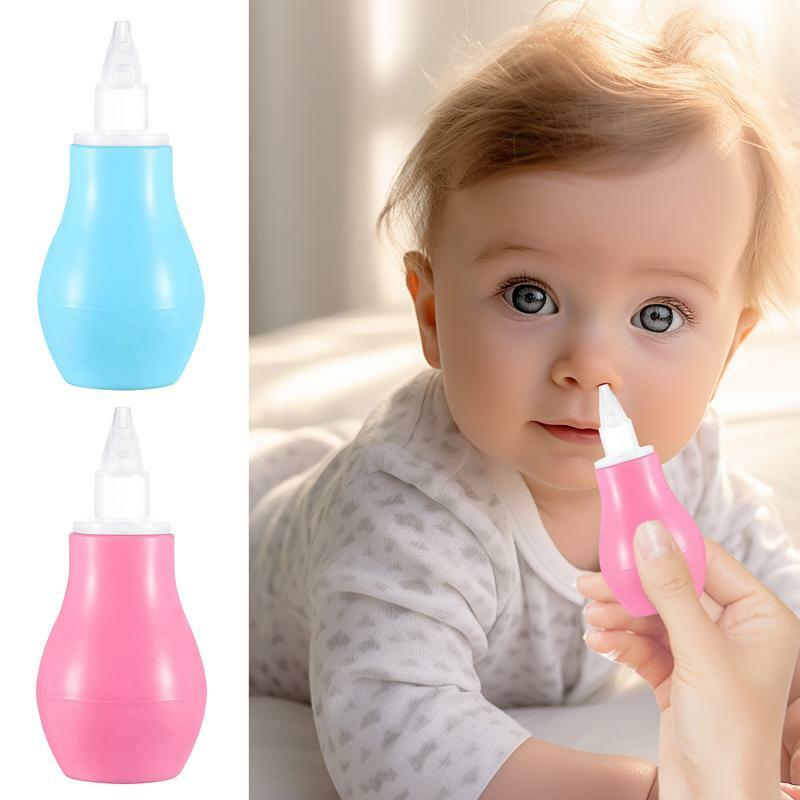 Neugeborene Nasen sauger Vakuum absaugung laufende Nase Reiniger wieder verwendbare Kinder Nase Stauung Erleichterung flexible Kleinkind Birne