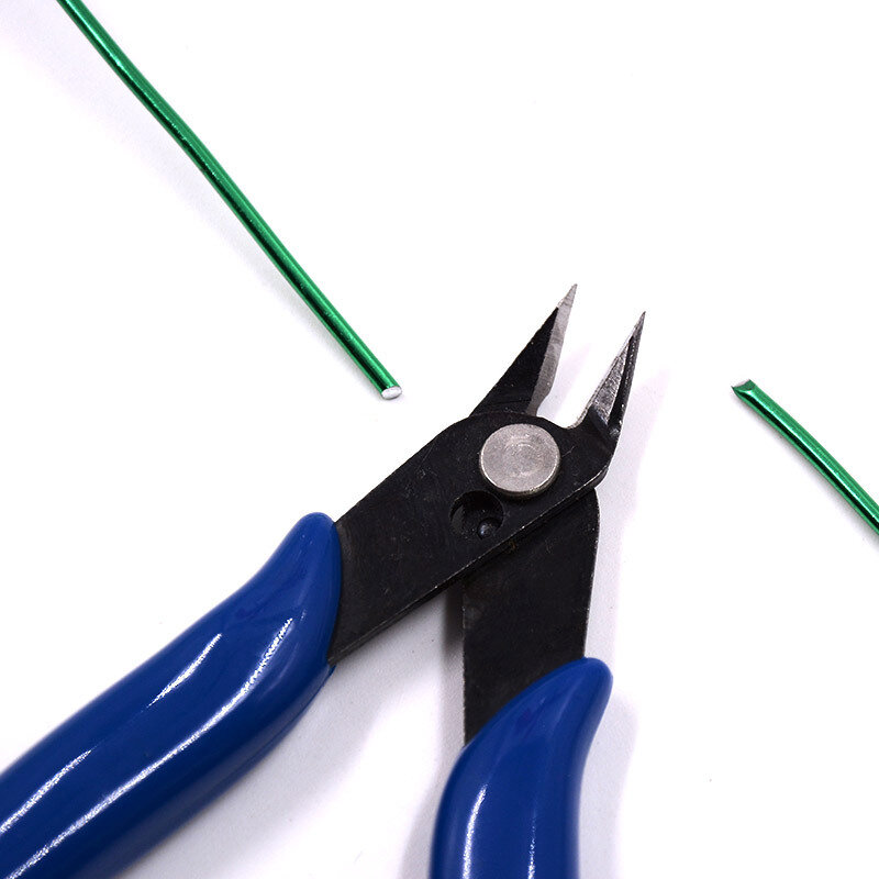 คีมตัดด้านข้างคีมตัดลวดอิเล็กทรอนิกส์คีมขนาดเล็กด้ามพลาสติกเพลโต170รุ่นอุปกรณ์ทำมือ