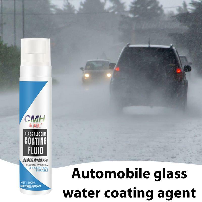 Glass Waterproof Coating Agent 100ml Auto Glass Anti-Fog Coating Nanotechnology Solution Galss Care Liquid For Boats Motorcycles