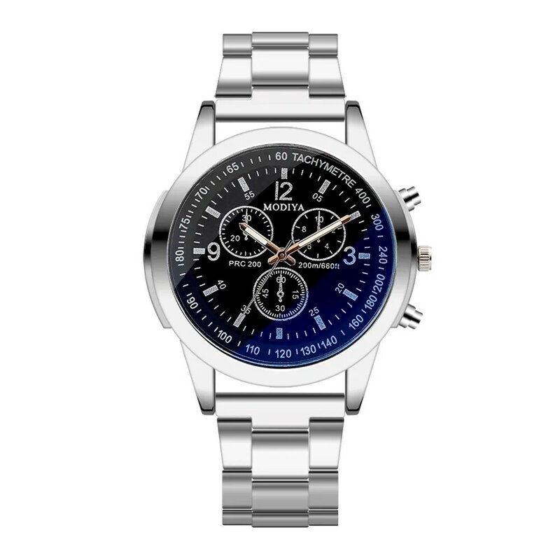 Edelstahl Sport Quarz Stunde Handgelenk analoge Uhr lässig Armband Uhr Armbanduhr relógio masculino часы montre homme 2023