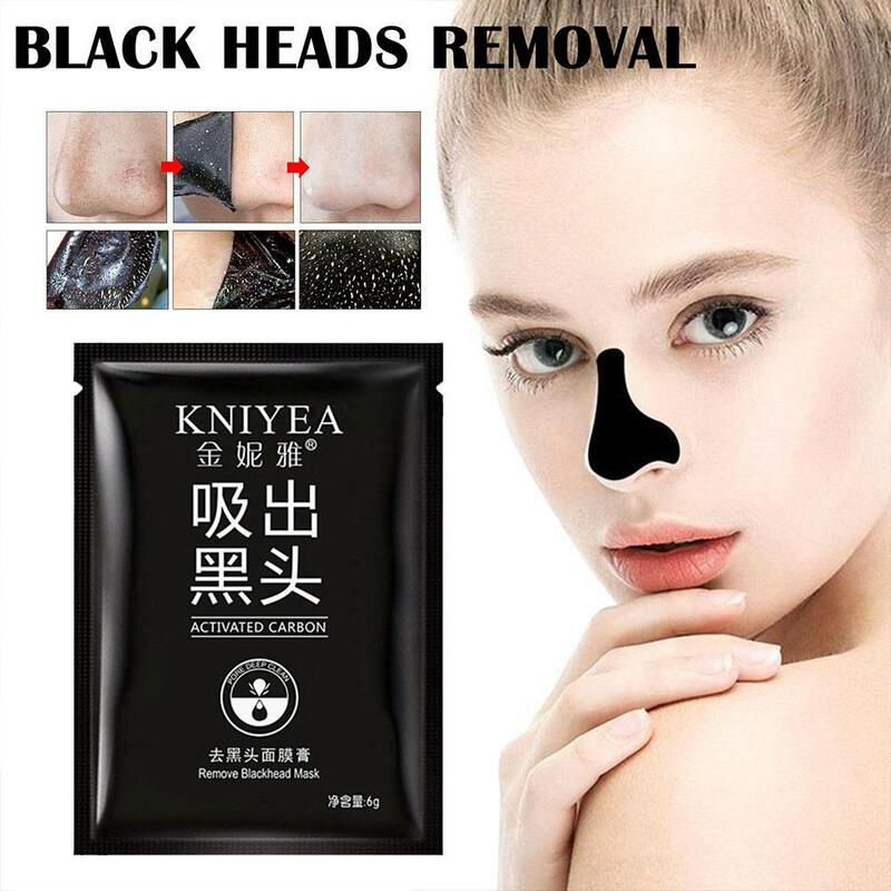 Новая стильная маска для удаления черных точек, крем для носа с контролем жирности, маска в черные точки для носа, глубокое очищение акне, косметика для красоты для женской кожи