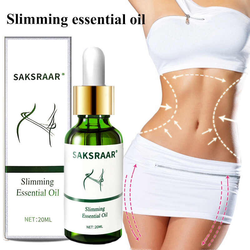 Effect Slimming Product Lose Weight OilsThin Leg Waist Fat Burner Burning Anti Cellulite Weight Loss Slimming Essential Oil 20ML