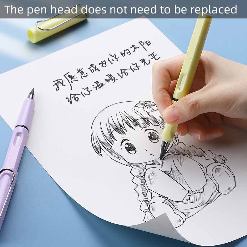 1Ｐｃ　Eternal Pencil Unlimited Writing No Ink Pen Pencils for Writing Art Sketch Stationery kawaii pen school supplies