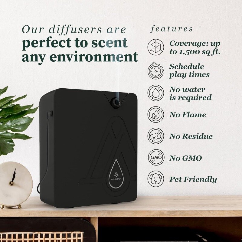 AromaPlan 2024 Upgraded Bluetooth Smart Scent Air Machine for Home, Hotel, Spa,Office– Smart Cold Air Technology