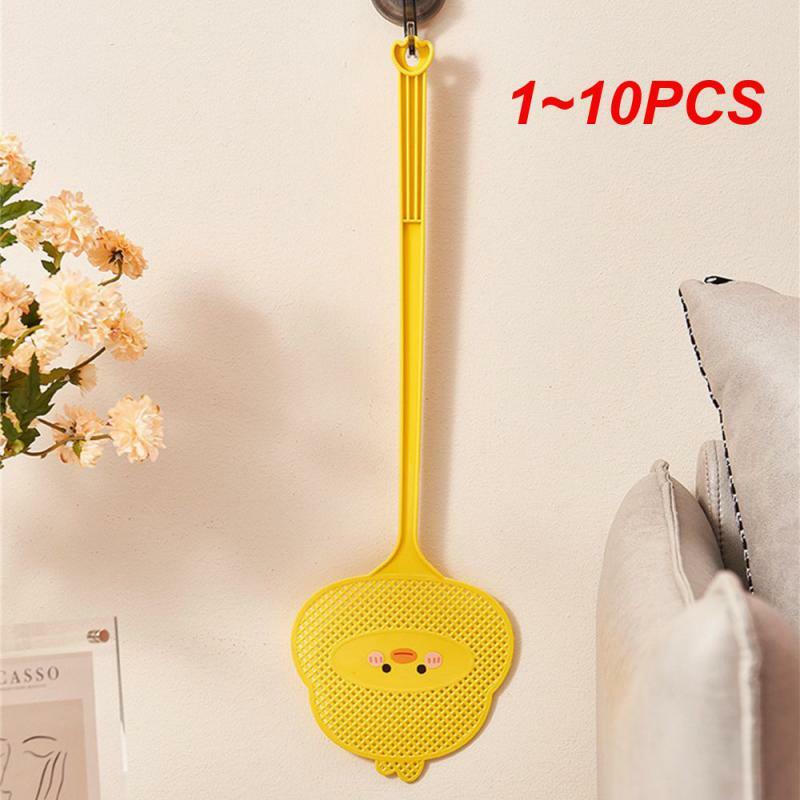 little yellow duck fly swatter Cute cartoon styling household fly swatter lengthened handle thickened Pest mosquito