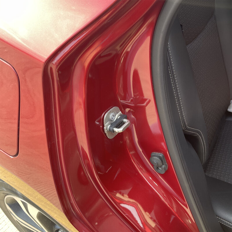 Peredam Suara Penahan Kunci Pintu untuk Nissan Qashqai X-ray Tiida Juke Note Teana Rogue Berderak Kedap Suara Screaks Segel Deadener