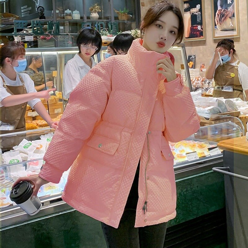 2023 nuove donne piumino cappotto invernale femminile piumino d'anatra bianco parka versione di media lunghezza Xiaoxiangfeng Outwear addensare soprabito