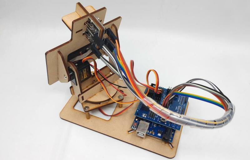 Mainan STEM tenaga surya cerdas, peralatan pelacakan tenaga surya, suku cadang mainan pemrograman DIY untuk Robot Arduino UNO Learning, Kit Robot hadiah