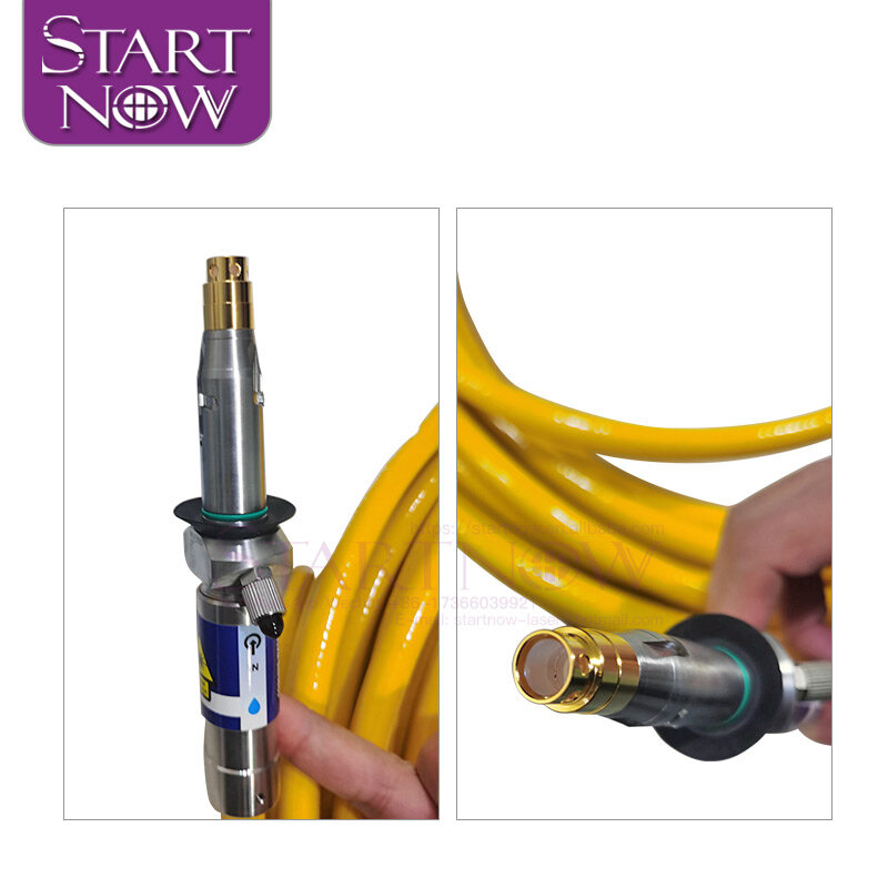 Startnow optisches signal qbh kabel 20 meter 50um für ipg raycus max laser quelle 5m/10m fsi400 fsi600 d80 faserlaser patch kabel