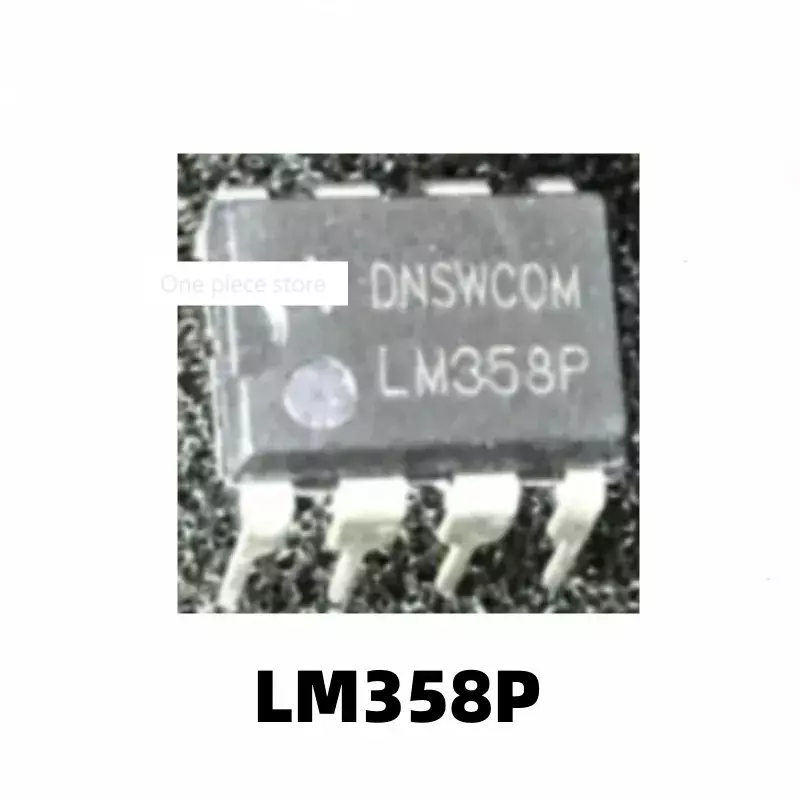 Chip amplificador de 8 pines en línea, 1 piezas, LM358N, LM358P, LM358, DIP-8