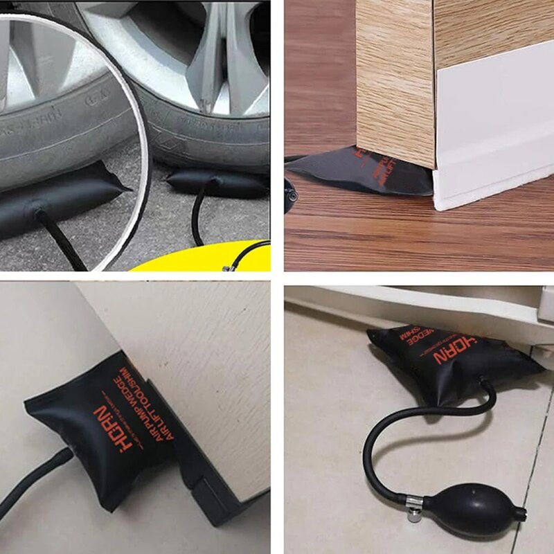 Клиновидная воздушная подушка для дверей и окон, мощный инструмент для ремонта и выравнивания дверей и окон автомобиля