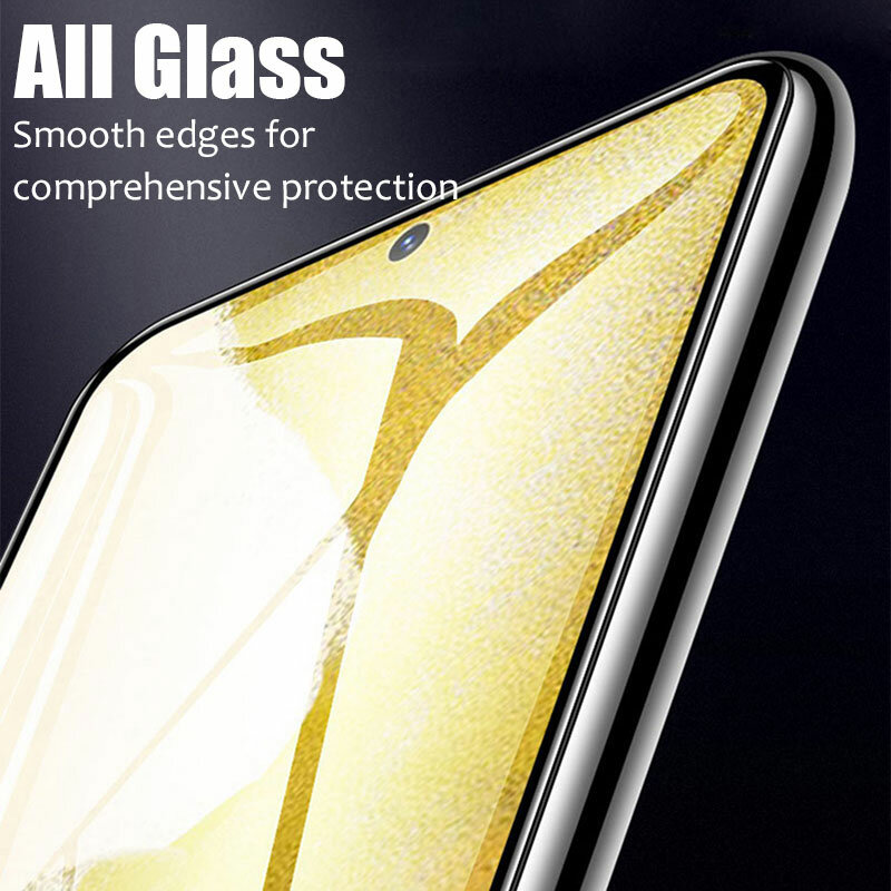 3PCS Tempered Glass For Samsung Galaxy S24 S23 S22 Plus S21FE A04 A14 A54 A34 A15 A25 A05S A35 A55 Screen Protector Film Glass