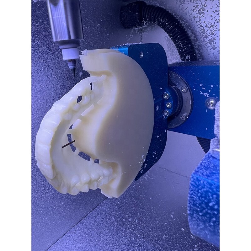Mesin penggilingan zirkonia CNC 5-sumbu laboratorium Dental CAD/CAM