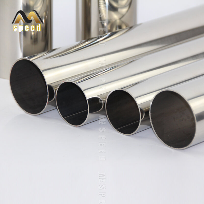 Car styling 38mm 51mm 63mm 76mm Exhaust pipe muffler tail pipe 304 stainless steel welding material