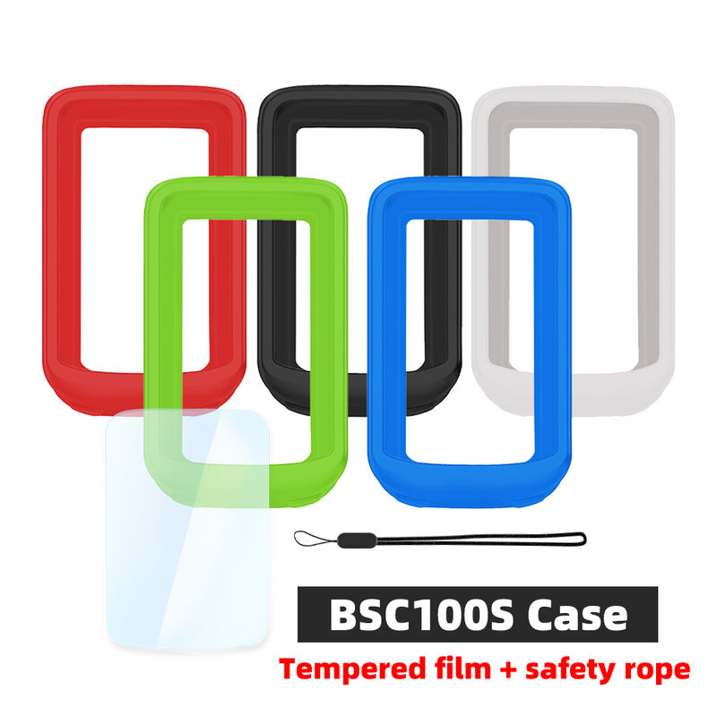 IGPSPORT เคส BSC100S จักรยานฝาครอบป้องกันคอมพิวเตอร์ซิลิโคนป้องกันกล่องสีสำหรับ BSC100S