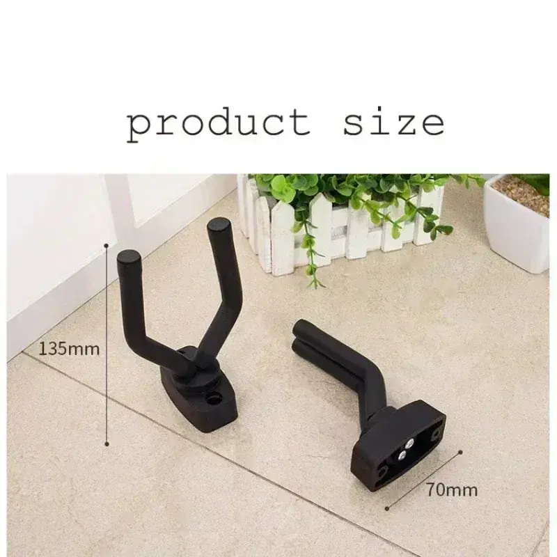 1Pc Guitar Holder Wall Mount Hook for Electric Acoustic Guitars Strings Pick Picks Guitar Stand Guitar Parts