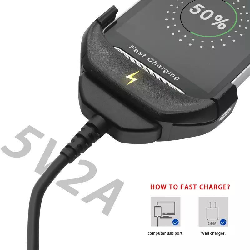 Câble de données USB pour Zebra Motorola TC51 TC510K TC56 remplacer CBL-TC51-USB1-01