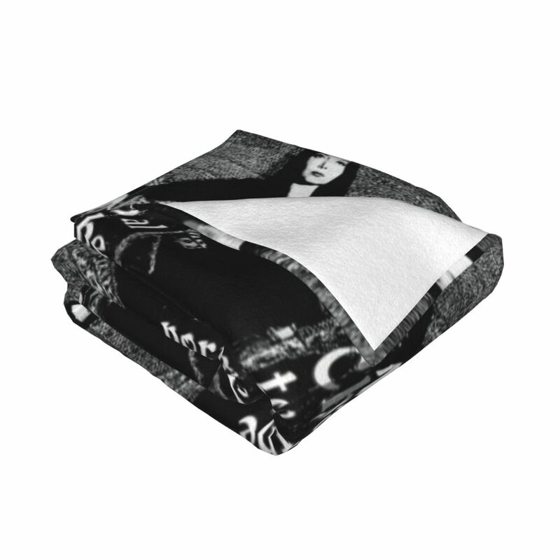 Morticia addams-normal é uma ilusão Cobertor Extra Grande para Sofás, Cobertor de Praia