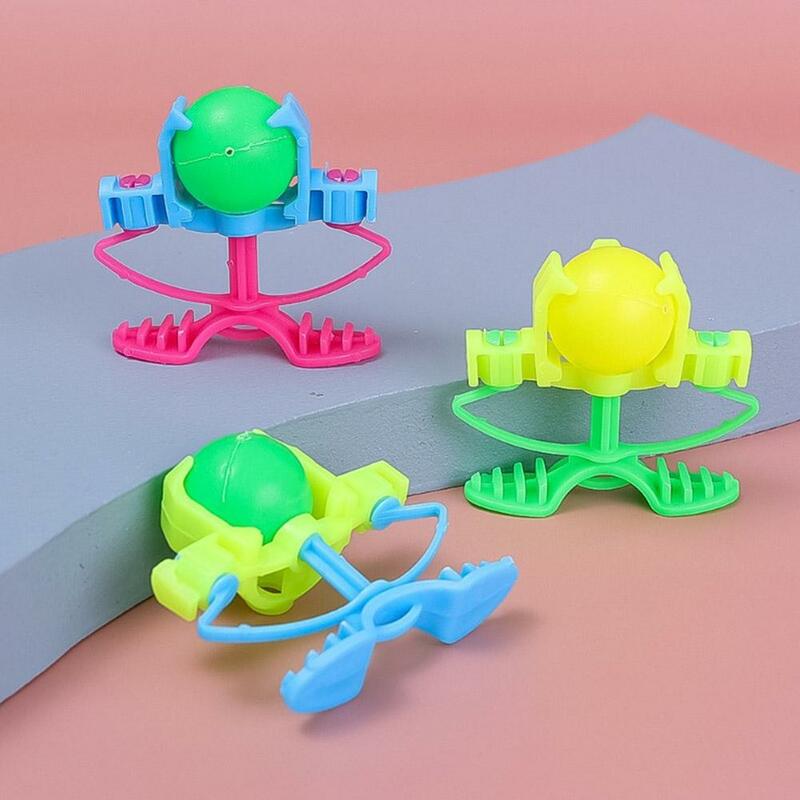 Mainan bola tiup pipa plastik untuk anak-anak, 2/4/8 buah mainan latihan keseimbangan olahraga luar ruangan, hadiah lucu Y0U9