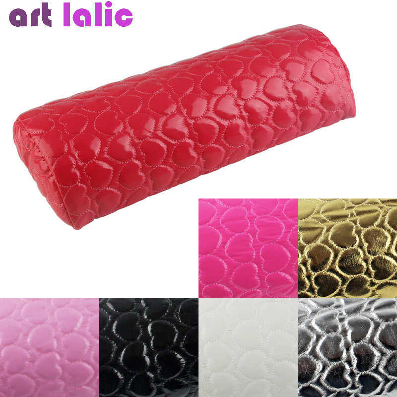 Braccioli a mano cuscino a semicerchio cuscino Nail Art Design Manicure cura colore opzionale strumento per salone di bellezza