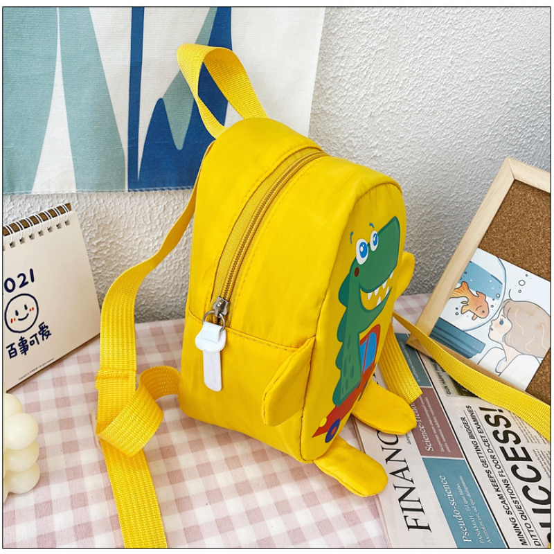 New Fashion Children's Anti-lost Cartoon Cute Car Dinosaur Backpack Kids Kindergarten Schoolbag for Boys and Girls Children Gift