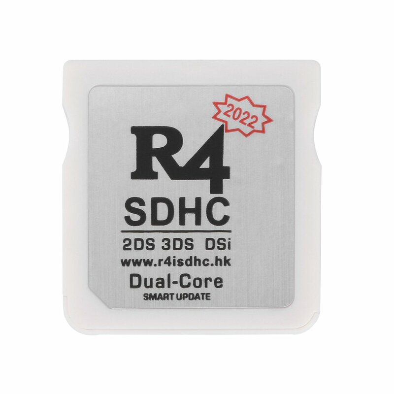 Adaptor SDHC 2024 R4 kartu memori Digital aman kartu panas kartu Game kartu Flashcard bahan tahan lama kartu memori kompak dan portabel