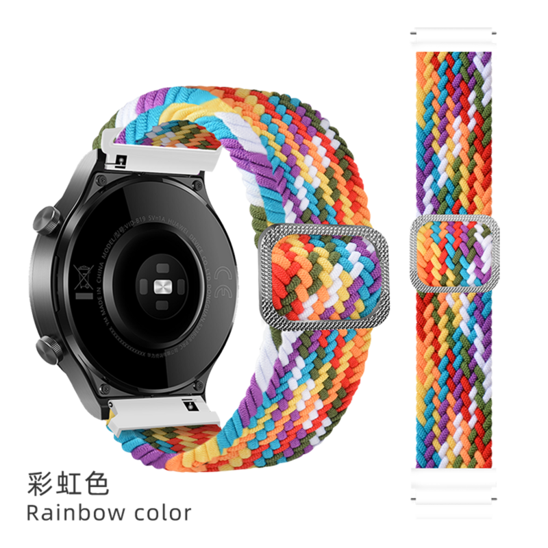 Плетеный ремешок Solo Loop для Redmi Watch 3 Active, нейлоновый браслет для Xiaomi Redmi Watch 3 Active, Аксессуары для браслета